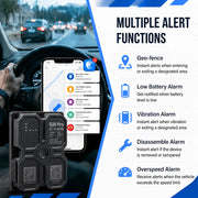 Charger l'image dans la visionneuse de galerie, 4G GPS Tracker Car Tracker Magnet 7500mAh GPS Tracker 4G GPS Locator Waterproof Vehicle  Long Standby Battery Real Time Position
