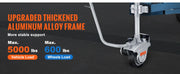 Charger l'image dans la visionneuse de galerie, Amocart 5000lbs Electric Trailer Dolly 12V Trailer Jockey Wheel with 22 ft/min Speed &amp; Adjustable Height for Moving Caravan
