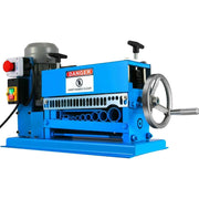 Load image into Gallery viewer, SucceBuy Electric Wire Stripping Machine 370W 1.5mm-38mm Cable Stripper Peeling 11 Channels &amp; 10 Blades Removing Plastic Rubber
