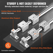 Load image into Gallery viewer, Amocart SFC 2PCS Linear Guide Rails SFC16 SFC20 1000/2000mm &amp; 4 Slide Blocks High Load-Bearing for DIY CNC Routers Lathes Mills
