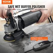 Bild in Galerie-Viewer laden, SucceBuy Wet Polisher 800W 4inch Concrete Grinder Wet Grinder Machine for Marble Granite Stone Rock Tile Equipped W/ GFCI Switch
