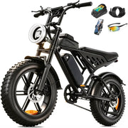 Load image into Gallery viewer, Electric Bike for Adults, 1500/2000W Peak 33/40MPH E-Bike 60/80Miles with NFC &amp; Password Unlock, 48V 15/25Ah Removable Custom
