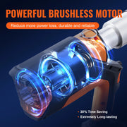 Bild in Galerie-Viewer laden, Amocart Pro Press Tool 18V Electric Pipe for 1/2inch to 2inch Stainless Steel Copper PEX Brushless Motor 6 Pro Press Jaws
