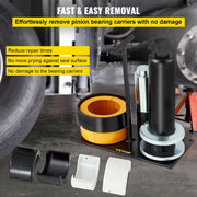 Load image into Gallery viewer, Amocart Carrier &amp; Pinion Bearing Puller Compatible with Dana 30,40,50,60,70, 80, Ford 9/10.25" Tool with 3 45# Steel Clamshells
