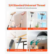 Bild in Galerie-Viewer laden, SucceBuy Telescopic Extension Pole Multi-Purpose Extendable Pole Sturdy Aluminum Alloy Paint Pole Extension Reach Roller Stick
