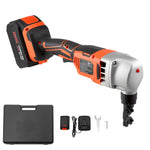 SucceBuy Cordless Metal Nibbler with 18/20 V 2.0 Ah/4.0 Ah Battery Brushless Motor Plastic Carrying Case for Cutting Stainless