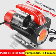 Load image into Gallery viewer, Electric Fuel Transfer Pump 12V/24V/220V 12GPM Convenient Diesel oil Fuel Dispenser automatic start-stop for diesel/coal oil
