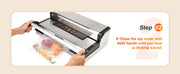 Load image into Gallery viewer, Amocart Commercial Vacuum Sealer Machine Multifunction Automatic Food Packaging with Bag Roll Storage Cutter for Home Kitchen
