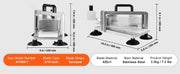 Load image into Gallery viewer, Amocart Tomato Slicer 3/16 inch Tomato Cutter Slicer Stainless Steel Heavy Duty Tomato Slicer Machine, Manual Tomato Slicer
