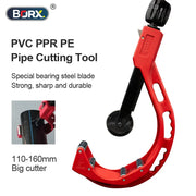 Load image into Gallery viewer, BORX PPR Pipe Cutter Portable Tube Cutter 14-65mm/110-160mm Dual-purpose Scissor for Copper Aluminum PVC PPR PE Tube Hand Tools
