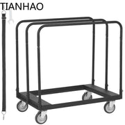 Load image into Gallery viewer, Amocart 1500LBS Drywall Sheet Cart Panel Dolly with Deck &amp; 5" Swivel Wheels Handling Wall Sheetrock Lumber for Garage Warehouse
