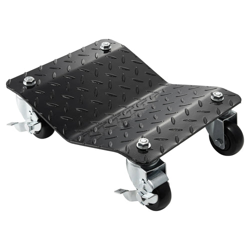 Car Tire Wheel Trolley Dollies 2/4PCS 1500Lbs Weight Capacity Vehicle Skates Moving Tire 4 Casters Auto Repair Mover