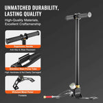 Amocart 3 Stage PCP Pump + Pressure Gauge 4500PSI Tire Kayak Ball Inflatable Air Gun Filling Stirrup High Pressure Hand Pump