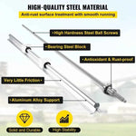 Amocart Linear Rail Ballscrew X 3 RM1605-350mm 650mm 1050mm X 2 Linear Rail Support, 12 CNC Kit Linear Shaft Optical Axis DIY