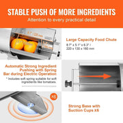 Load image into Gallery viewer, Amocart Electric Vegetable Slicer 0-12mm Thickness Adjustable Commercial Slicer Machine Convertible to Manual Food Cutter
