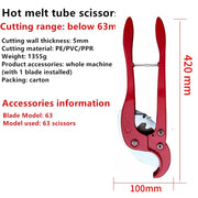 Load image into Gallery viewer, BORX PPR Pipe Cutter Portable Tube Cutter 14-65mm/110-160mm Dual-purpose Scissor for Copper Aluminum PVC PPR PE Tube Hand Tools
