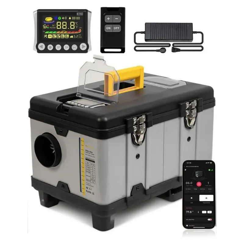 High Quality Caravan 8KW Diesel Heater 12v Parking Heater With Bluetooth Amocart