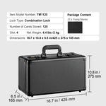 Amocart Graded Card Storage Box 4 Slots or 5Slots with Key Lock or Coded Lock Foam Dividers for 96/108/120/162 PSA Graded Cards