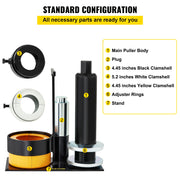 Load image into Gallery viewer, Amocart Carrier &amp; Pinion Bearing Puller Compatible with Dana 30,40,50,60,70, 80, Ford 9/10.25" Tool with 3 45# Steel Clamshells
