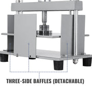 Load image into Gallery viewer, Amocart Paper Press Machine 12x8.6 inch for A4 Papers 10cm Thickness Steel Frame Paper Press Machine Papermaking Book Press
