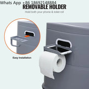 Bild in Galerie-Viewer laden, Amocart Portable Toilet for Camping Porta Potty with 1.3G Detachable Inner Bucket Travel Toilet for Outdoor Camping Travel
