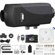 Charger l'image dans la visionneuse de galerie, Chauffage diesel 8KW SucceBuy avec silencieux, télécommande 12V et interrupteur LCD pour voiture, camion, bateau
