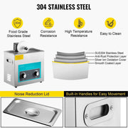 Load image into Gallery viewer, SucceBuy 6L Knob Ultrasonic Vinyl Record Cleaner Portable Washing Machine Ultrasound Dishwasher Contact Lenses Dental Jewelry
