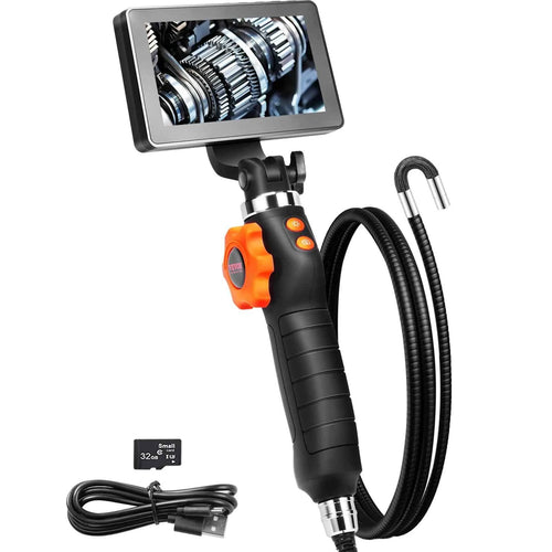 SucceBuy Two-Way Articulating Borescope Inspection Camera with 0.25