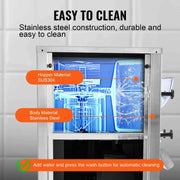 Bild in Galerie-Viewer laden, SucceBuy Ice Cream Maker for Commercial Use Produces 18L per Hour 1780W 6L LED Display Automatic Cleaning &amp;Pre-cooling Functi
