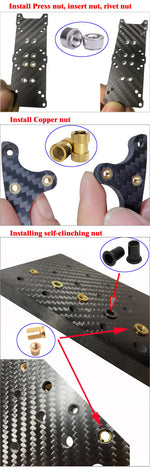 Customized Carbon Fiber CNC Cutting Plate Service DIY Carbon Fiber Sheet Plate CNC Machining Carbon fiber Custom CNC service
