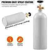 Load image into Gallery viewer, Amocart 5 Lbs CO2 Tank Aluminum Gas Cylinder Brand New CO2 Cylinder with Gray Spray Coating CO2 Tank with CGA320 Valve
