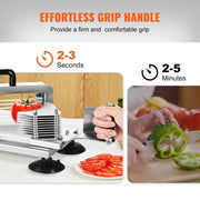 Load image into Gallery viewer, Amocart Tomato Slicer 3/16 inch Tomato Cutter Slicer Stainless Steel Heavy Duty Tomato Slicer Machine, Manual Tomato Slicer
