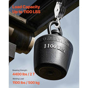 Load image into Gallery viewer, Amocart 4400Lbs Pulley Hoist System 5:1 Lifting Power w/ 2Soft Loops &amp; 100ft Rope Block Tackle for Garage Lifting Heavy Objects
