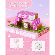 Load image into Gallery viewer, Amocart 100PCS Magnetic Blocks Princess Castle Set Magnetic Building Cubes STEM Montessori Sensory Toys for Kids Birthday Gift
