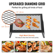 Bild in Galerie-Viewer laden, SucceBuy 18/24in Barbecue Charcoal Grill Outdoor Home Appliance for Outdoor Cooking Camping Picnics Beach
