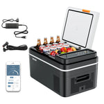 Succebuy 15-55L Portable Cooler Electric Compressor 12V/24V DC 110-240V AC Freezer Refrigerator for Home