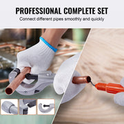 Load image into Gallery viewer, SucceBuy Hydraulic Tube Expander with 7Pipe Expander Heads Deburring Tool Pipe Cutter for Copper Aluminum Brass Soft Steel Pipes

