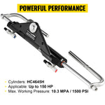 Amocart Hydraulic Steering Cylinder 150HP HC4645H Front Mount Hydraulic Outboard Marine Steering Cylinder Fit for Boat Steering