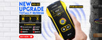 FNIRSI WD-01 WD-02 Metal Detector Wall Scanner with Newly Designed Positioning Hole for AC Live Cable Wires Metal Wood Stud Find