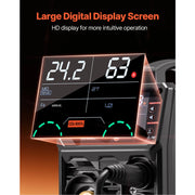 Load image into Gallery viewer, SucceBuy 5-in-1 MIG Welder 200Amp Pluse Mig Welding Machine Gas MIG/Flux Core MIG/Stick/Lift TIG with LCD Screen Display Welder
