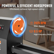 Load image into Gallery viewer, SucceBuy Benchtop Wood Lathe 10in x 18in / 14in x 40in US-120V Power Wood Turning Lathe Machine Variable Speeds for Woodworking
