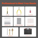 SucceBuy 100W Plastic Welding Gun Professional Plastic Repair Welding Tool Plastic Welder for Car Bumper Kayak Electronics Toys