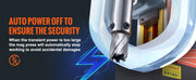 Load image into Gallery viewer, Amocart 1300W/1400W Magnetic Drill Press 2" Boring Diameter Electric Drilling Machine 810RPM Power Drill
