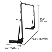 Load image into Gallery viewer, SucceBuy Hot Tub Cover Lift Spa Cover Lift, Hydraulic Height 33.1" - 41.3" Width 53.1" - 92.5" Adjustable Installed Underneath
