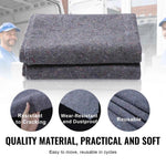 Amocart 12/24Packs Moving Blanket Recycled Cotton Heavy Duty Packing Shipping Mover Pads for Protect Furniture Floor Appliances