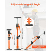 Load image into Gallery viewer, Amocart 2-Pack Cabinet Jack Support Pole Steel Telescopic Quick Support Rod Adjustable 3rd Hand System for Lifting Cargo Bars
