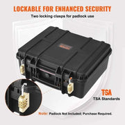Load image into Gallery viewer, 【Upgraded】SucceBuy Hard Pistol Cases w/ Pre-cut PU Foam Lining Waterproof Dustproof Hard Gun Case for 1/2/5/6 Pistol Lockable Pi
