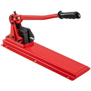 Load image into Gallery viewer, SucceBuy 24in Cutting Bench Type Hand Swager Tool Wire Rope Swaging Machine with Crimper Cable Bolt Cutter Head Copper Sleeves
