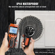 Load image into Gallery viewer, SucceBuy Handheld Anemometer LED Digital Wind Speed CFM Meter Gauge Measures Wind Velocity Wind Temperature Air Flow Wind Chill
