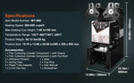 Amocart Fully Automatic Cup Sealing Machine 500-650 Cups/H Cup Sealer Machine fit 190mm Tall & 90/95mm Cup for Milk Boba Tea